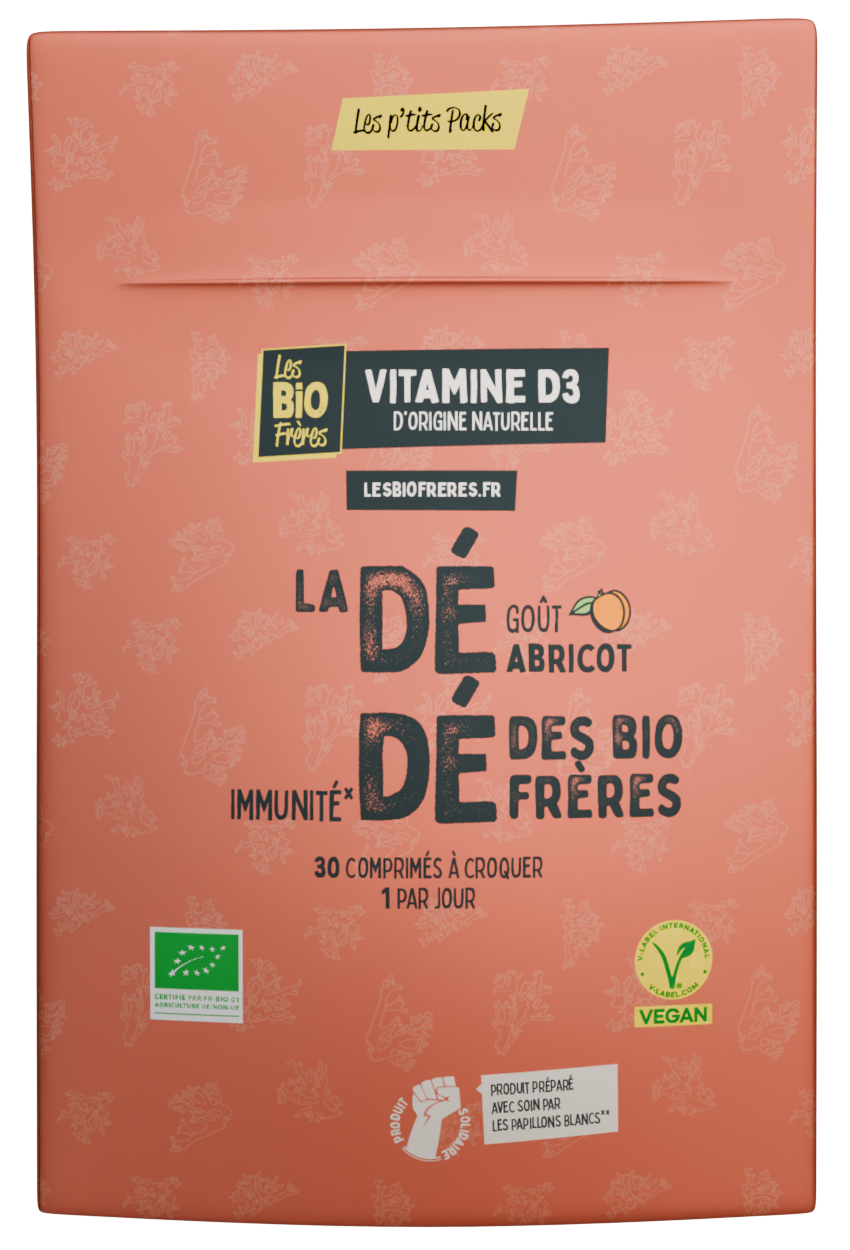 ptit pack vitamine d3 abricot
