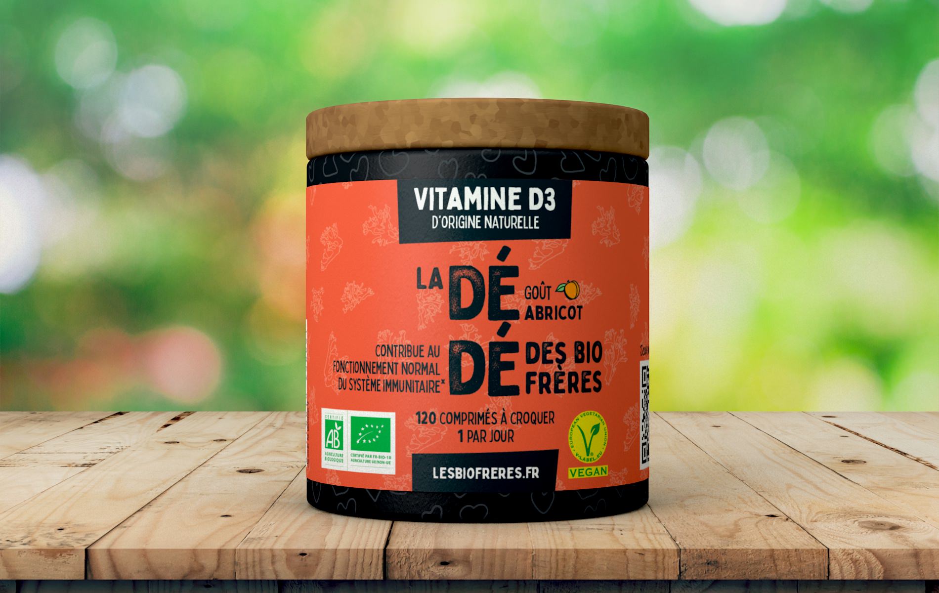 Slecht Hangen democratische Partij D'lightful, vegan Vitamin D of natural origin from the BIO Frères | Les Bio  Frères