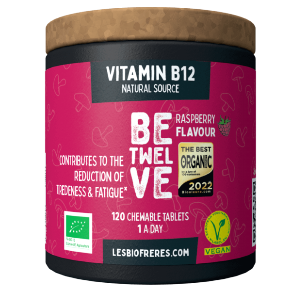 vegan b12 vitamin betwelve raspberry flavour