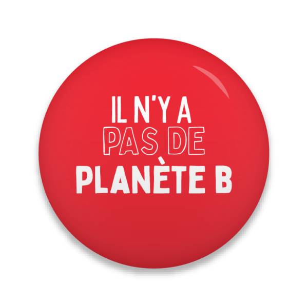 badge pas de planete b