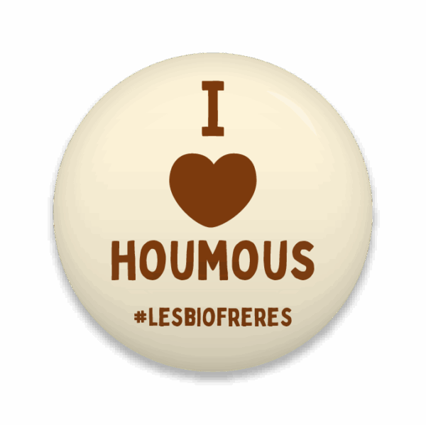 badge i love houmous