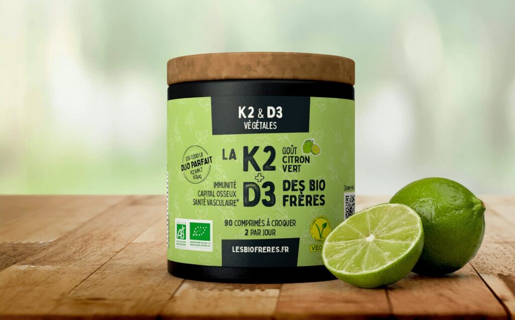 k2 citron packshot avec fond fruits